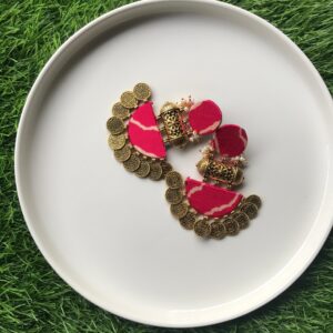 Patola Ptrinted Earings